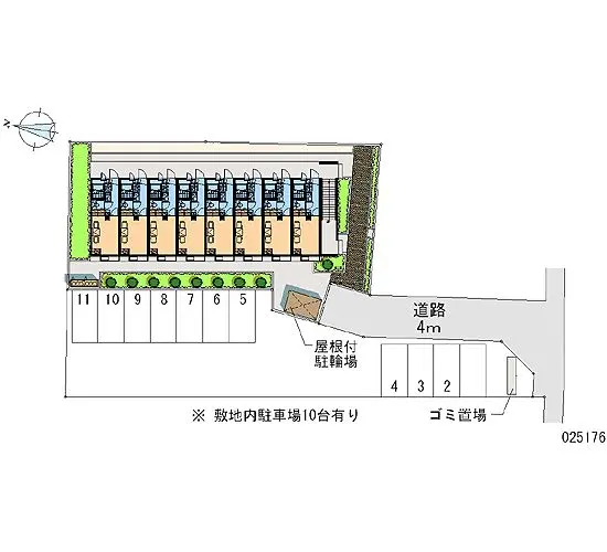 ★手数料０円★さいたま市西区三橋５丁目　月極駐車場（LP）